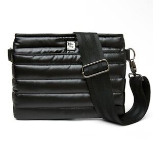 NWT THINK ROYLN Bum Bag 2.0 with Wide Adjustable Strap - Pearl Black